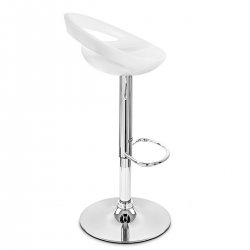 Chaise de Bar ABS Chrome - Crescent