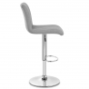 Chaise de bar en tissu - Debut Gris