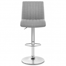 Chaise de bar en tissu - Debut Gris