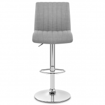 Chaise de bar en tissu - Debut Gris