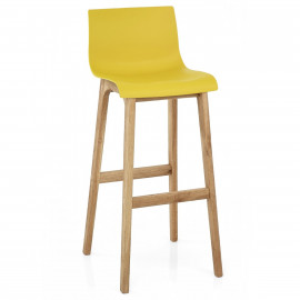 Chaise De Bar Drift Resine Bois Monde Du Tabouret