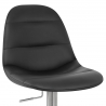 Chaise de Bar Faux Cuir Chrome Brossé - Ferrero
