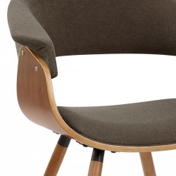 Chaise Bois Tissu - Grafton Crème