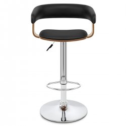 Chaise de Bar Bois Chrome - Orlando