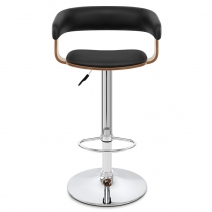 Chaise de Bar Bois Chrome - Orlando