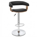 Chaise de Bar Bois Chrome - Orlando