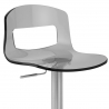 Chaise de Bar Plastique Chrome Brossé - Stardust