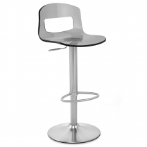 Chaise de Bar Plastique Chrome Brossé - Stardust