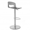 Chaise de Bar Plastique Chrome Brossé - Stardust