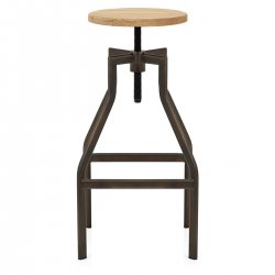 Tabouret de Bar Bois Clair - Vintage Revolution