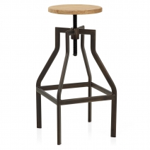 Tabouret de Bar Bois Clair - Vintage Revolution