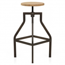 Tabouret de Bar Bois Clair - Vintage Revolution