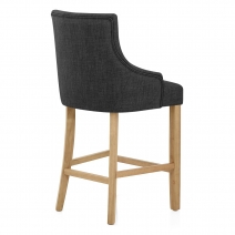 Tabouret Bois Tissu - Verdi Gris