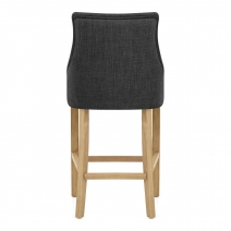 Tabouret Bois Tissu - Verdi Gris