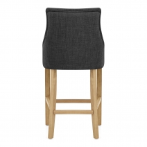 Tabouret Bois Tissu - Verdi Gris