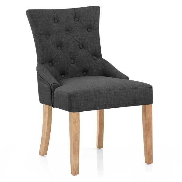 Chaise Bois Tissu - Verdi Gris Chaise Bois Tissu - Verdi Gris