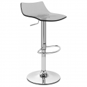 Chaise de Bar Acrylique Chrome - Crystal