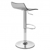 Chaise de Bar Acrylique Chrome - Crystal