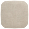 Tabouret de bar Bois Tissu - Stockholm Creme
