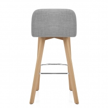 Tabouret Bois Tissu - Hex 