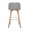 Tabouret Bois Tissu - Hex 