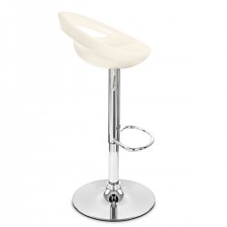 Chaise de Bar ABS Chrome - Crescent