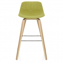 Tabouret de bar Bois Tissu - Reef Vert