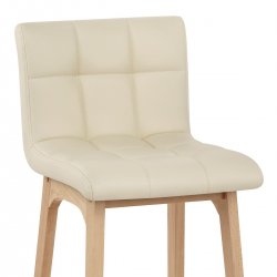 Tabouret de bar Bois - Cove Crème