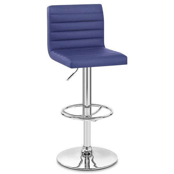 Chaise de Bar Faux Cuir Chrome - Mint Chaise de Bar Faux Cuir Chrome - Mint