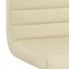 Chaise de Bar Faux Cuir Chrome - Mint