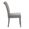 Chaise velours bois - Moreton Gris
