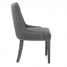 Chaise bois tissu - Etienne Gris