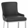 Chaise de Bar Faux Cuir - Bliss Noir