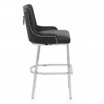 Chaise de Bar Faux Cuir - Bliss Noir