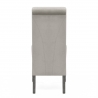Chaise Bois Velours - Carlo Gris
