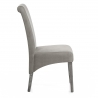 Chaise Bois Velours - Carlo Gris