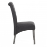 Chaise Bois Tissu - Carlo Gris