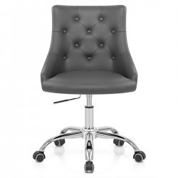Chaise de Bureau Faux Cuir - Sofia Gris
