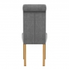 Chaise Bois Tissu - Portland Gris