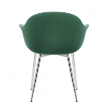 Chaise Métal Velours - Flare Vert