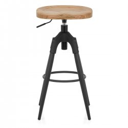 Tabouret Métal Bois - Compass Bois