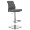 Chaise de Bar Cuir Chrome - Martello