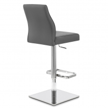 Chaise de Bar Cuir Chrome - Martello