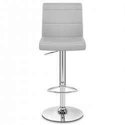Chaise de Bar Faux Cuir Chrome - Breakfast