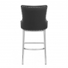 Chaise de Bar Métal Faux Cuir - Grange