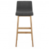 Tabouret de Bar en Tissu - Drift Gris Foncé
