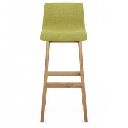 Tabouret de Bar en Tissu - Drift Vert