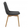 Chaise Bois Tissu - Kobe