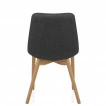 Chaise Bois Tissu - Kobe