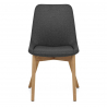 Chaise Bois Tissu - Kobe